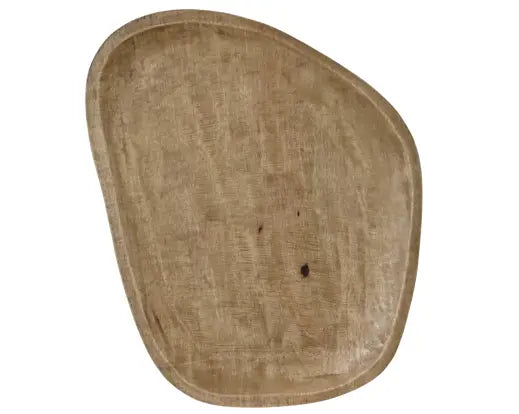 :arge curvey mangowood platter