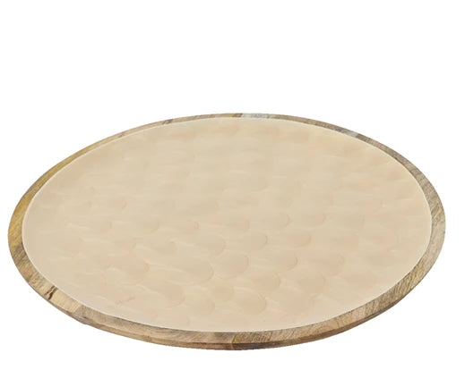 Decorative mangowood plate (Small)