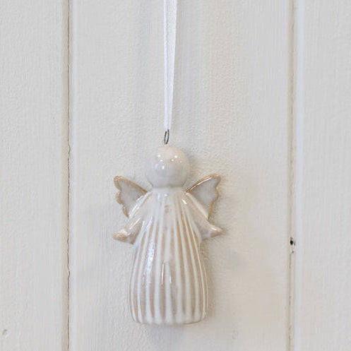 Ceramic hanging angel