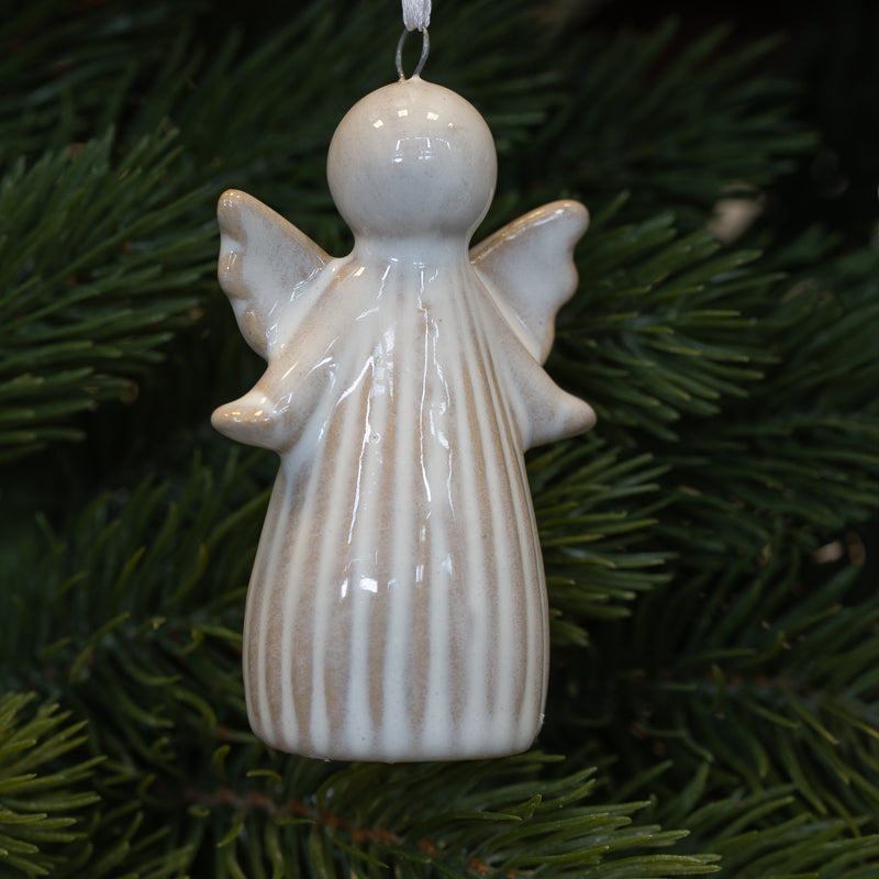 Ceramic hanging angel