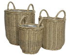 Camille planter wicker outdoor
