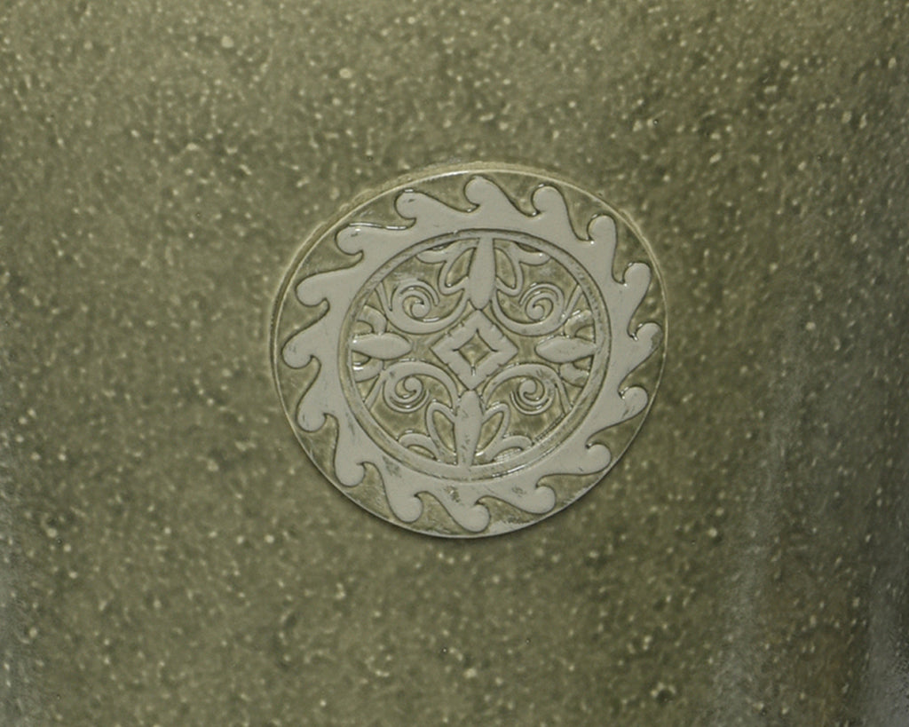 Sarah polystone outdoor planter