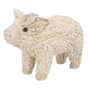 Corn Husk Pig Ornament