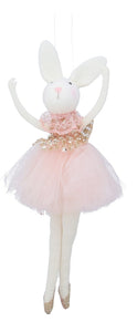 Pastel ballerina bunny hanging dec