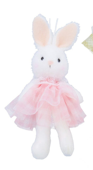 Fluffy fabric bunny