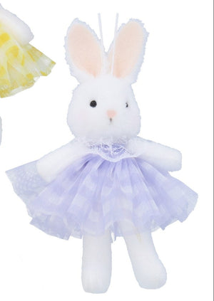 Fluffy fabric bunny