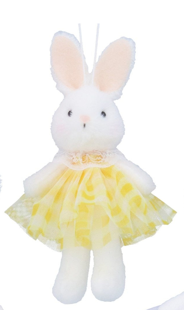 Fluffy fabric bunny