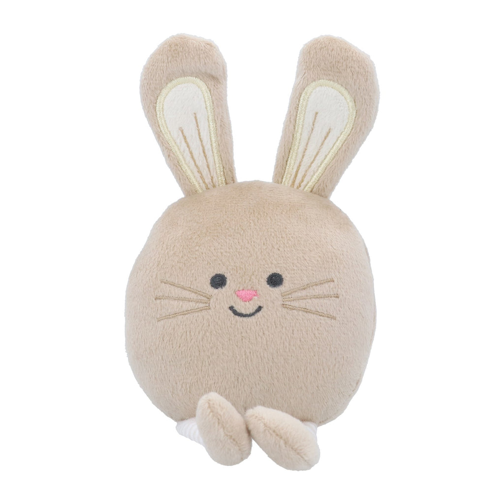 Bunny with striped legs shelf sitter