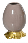 Egg shaped vases