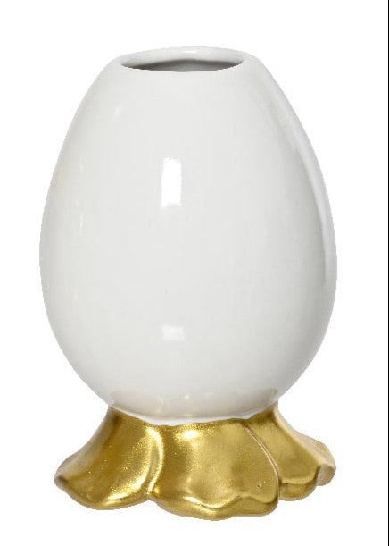 Egg shaped vases