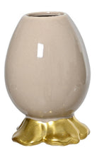 Egg shaped vases