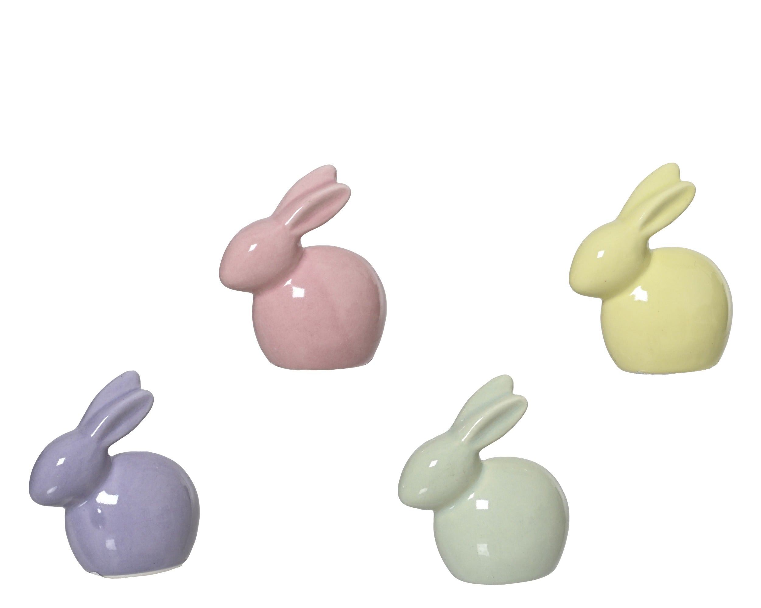 Pastel porcelain bunnies