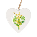 Ceramic heart 6cm - Mimosa