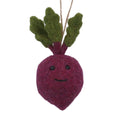 Mixed wool fruit & veg dec - Beetroot