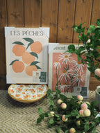 Pink toned French-style framed prints