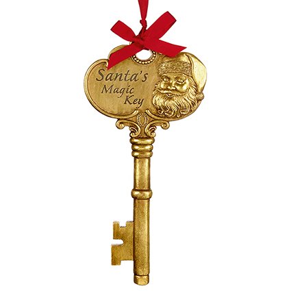Santa's magic gold key