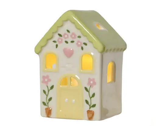 Light up mini battery operated house