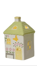 Light up porcelain houses