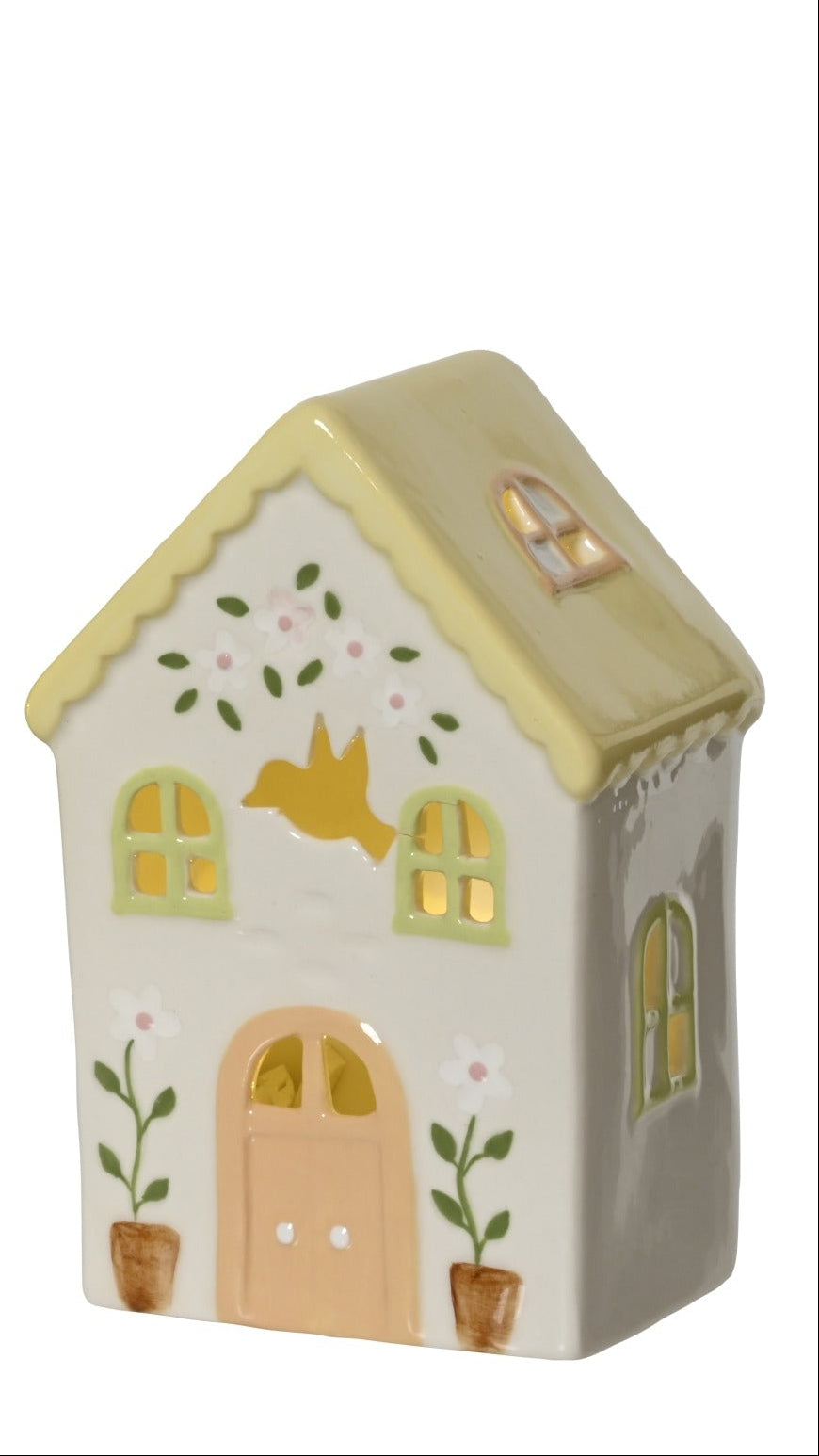 Light up porcelain houses