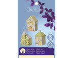 Light up porcelain houses