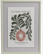 Frame flower market framed print