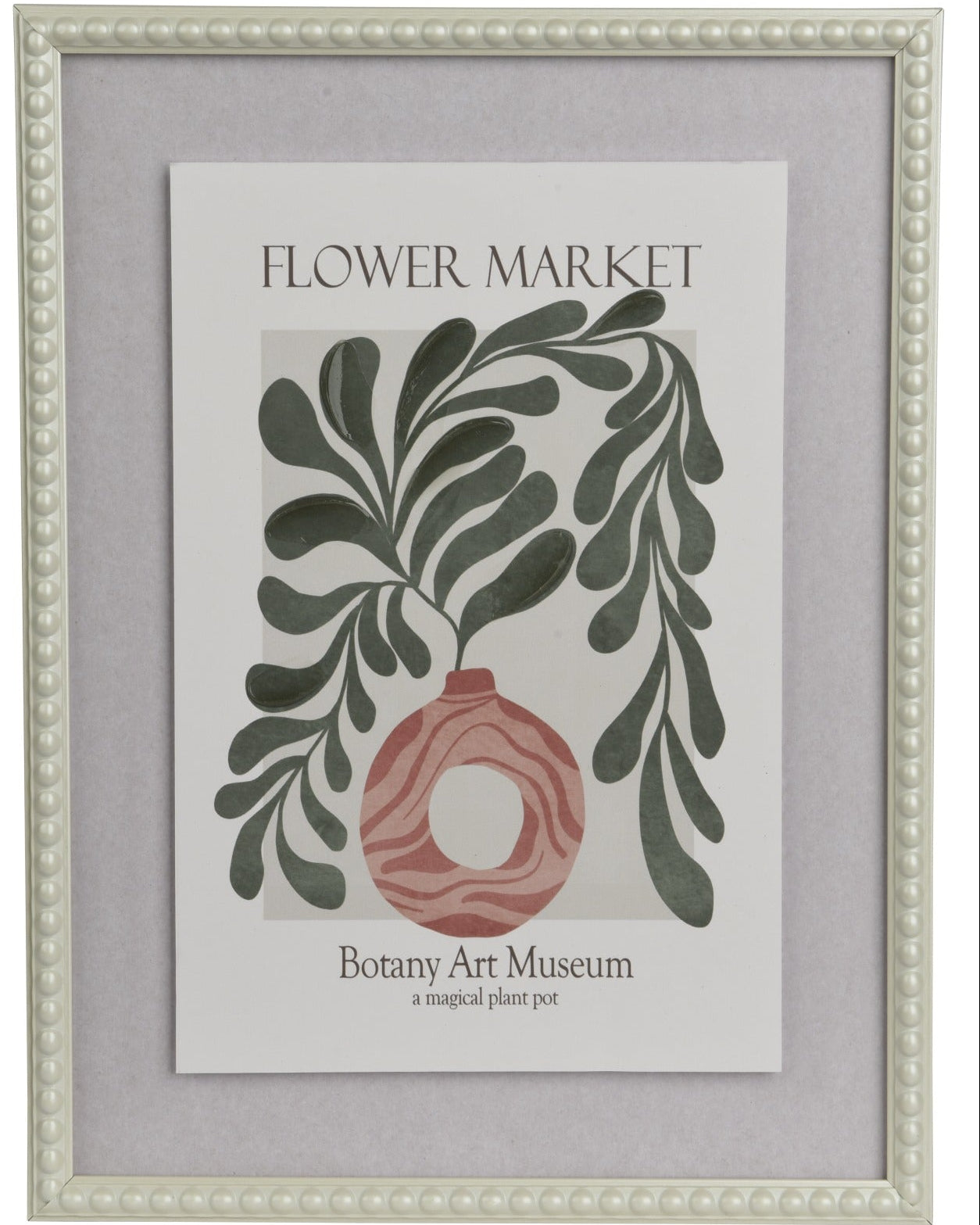 Frame flower market framed print