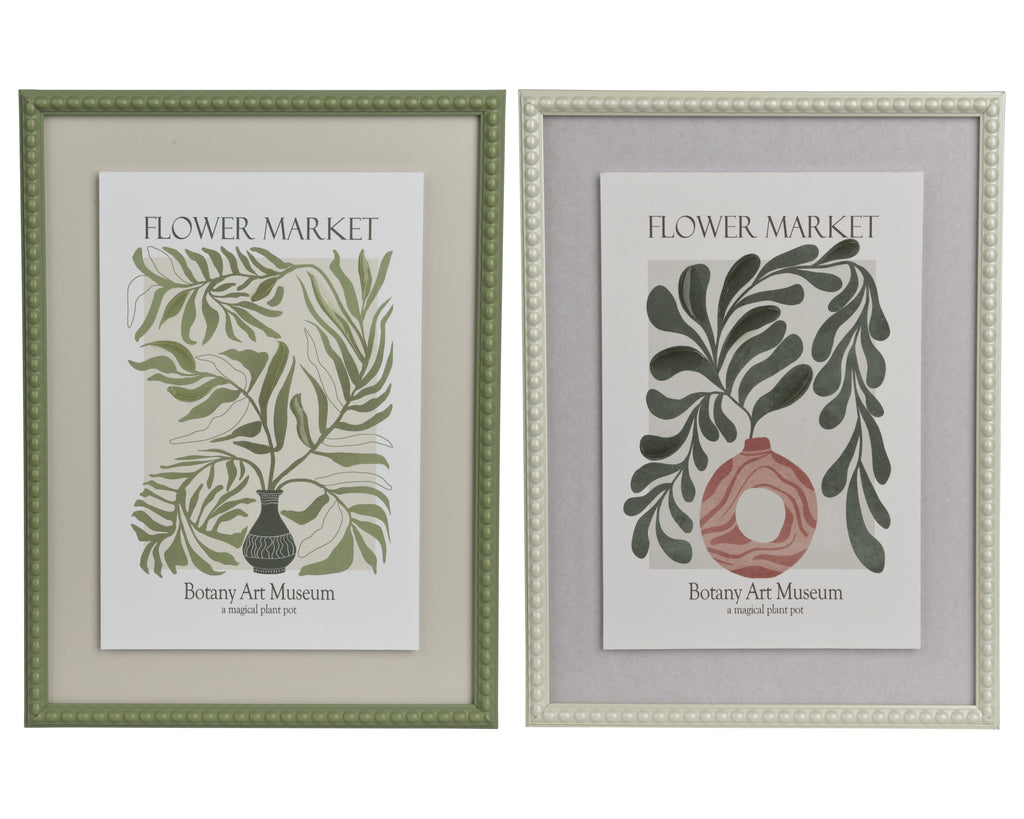 Frame flower market framed print