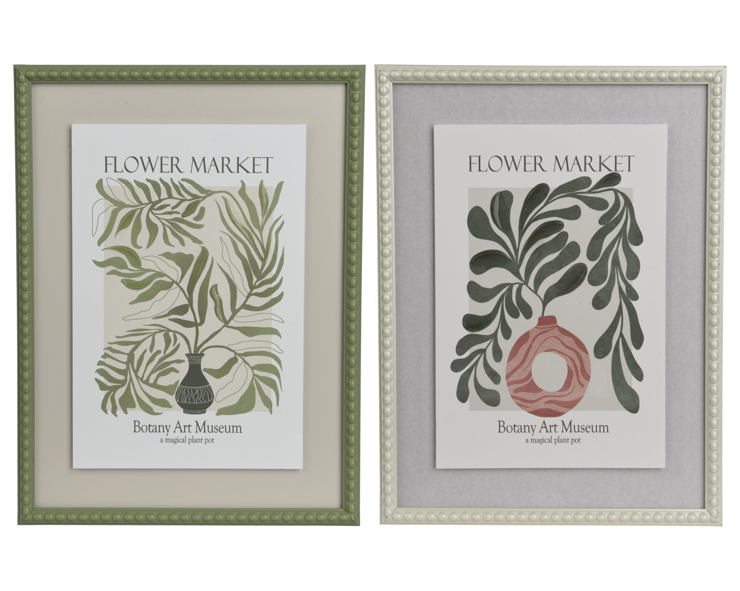 Frame flower market framed print