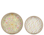 Tulip print trays