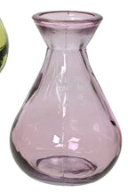 Coloured glass bud vase