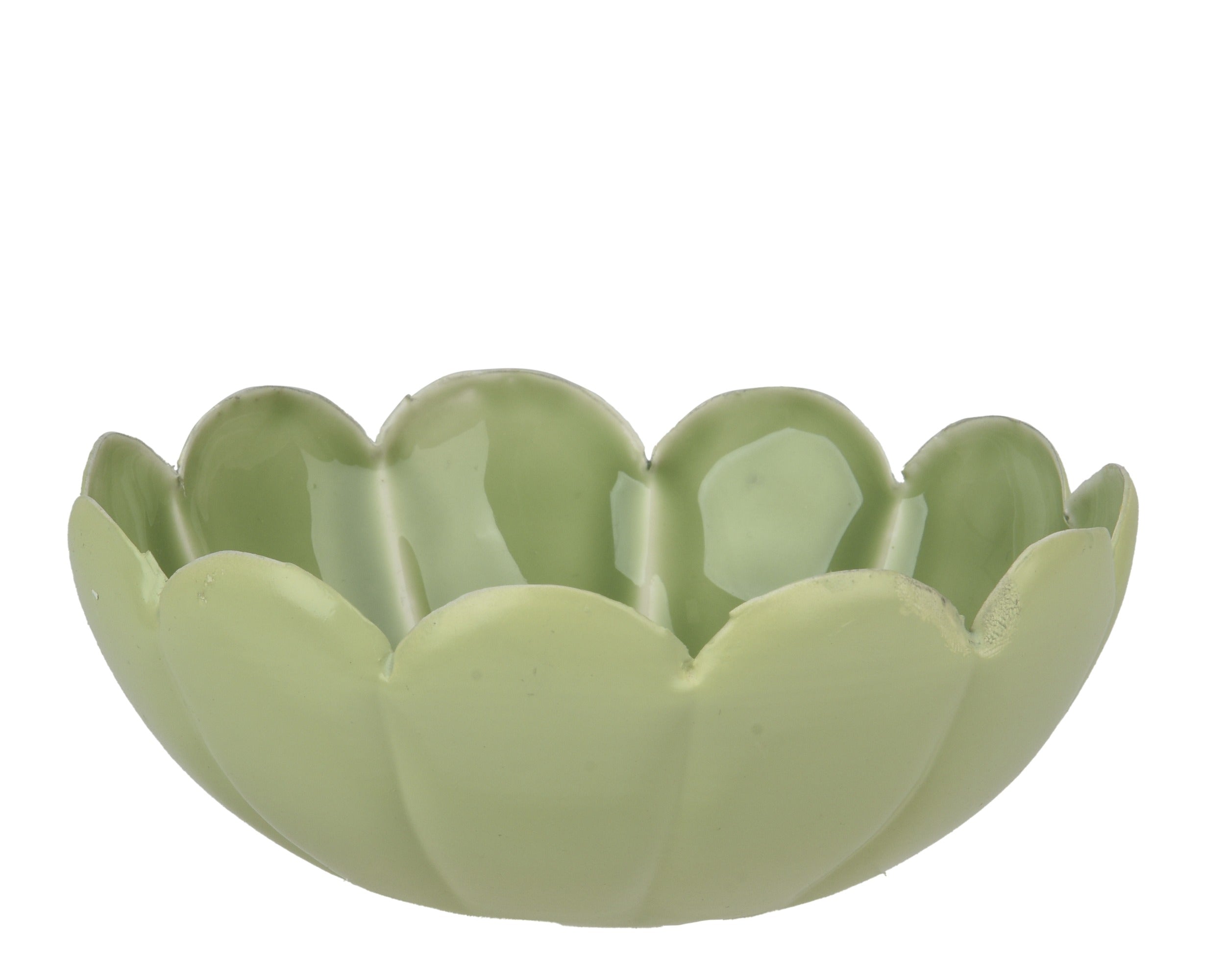 Flower shaped trinket bowl