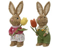 Bristle bunny with tulip 27cm