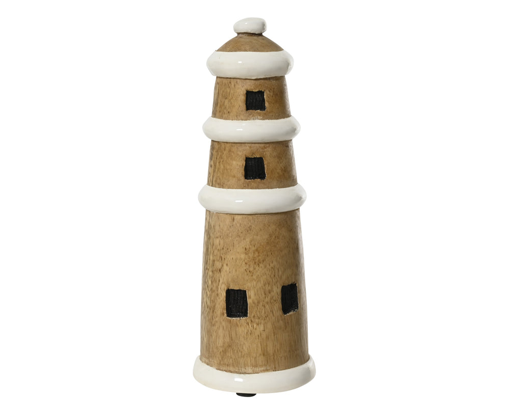 Mangowood lighthouse (20.5cmH)