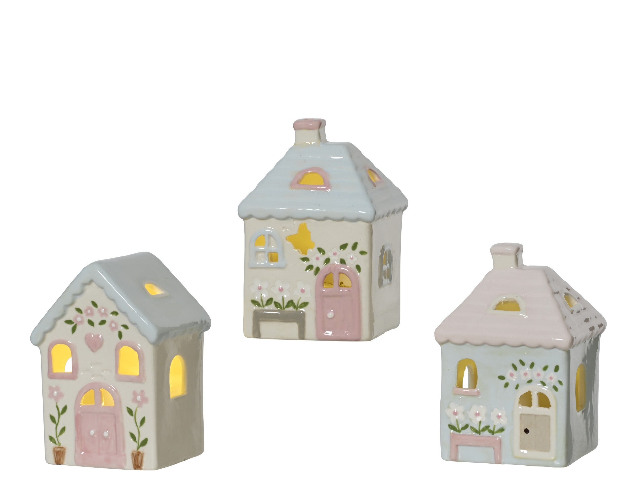 Light up mini battery operated house