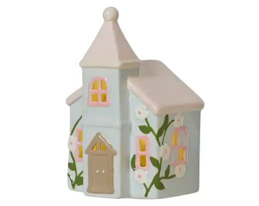 Light up battery operated house