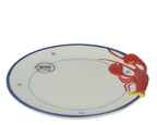 Small round lobster plate