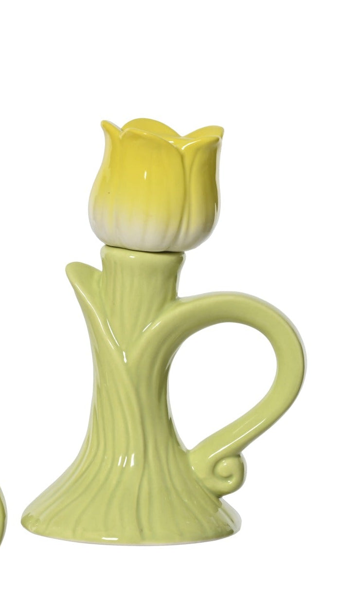 Tulip dinner candle holder