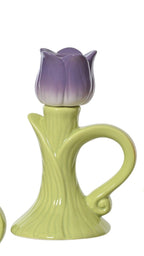 Tulip dinner candle holder