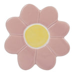 Porcelain daisy coaster