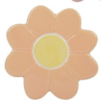 Porcelain daisy coaster