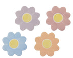 Porcelain daisy coaster