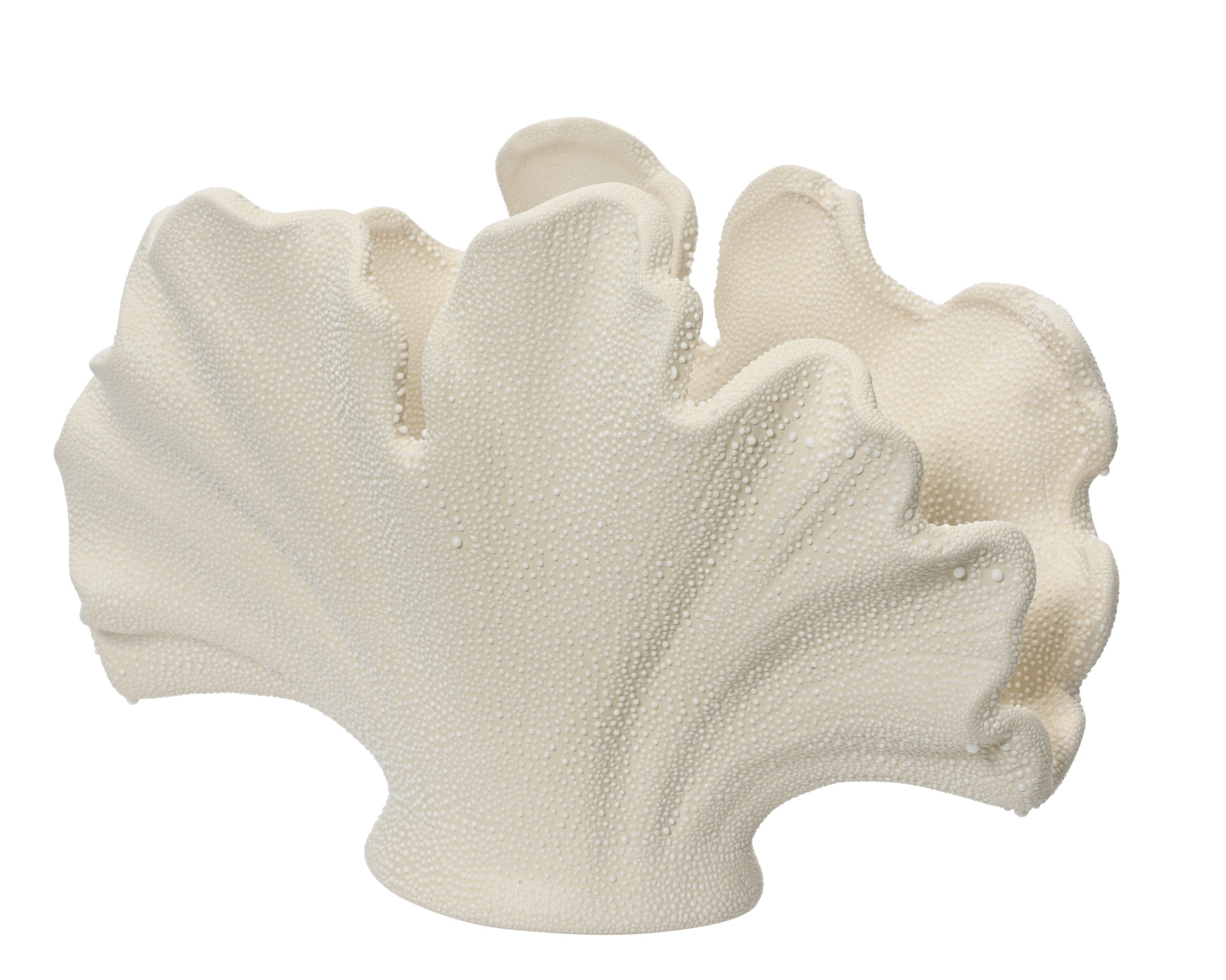Porcelain faux coral planter (Large)