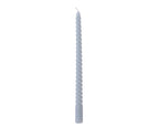 Light blue dinner candle