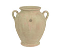 Terracotta rustic handled vase