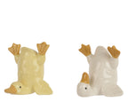 Porcelain duck ornament