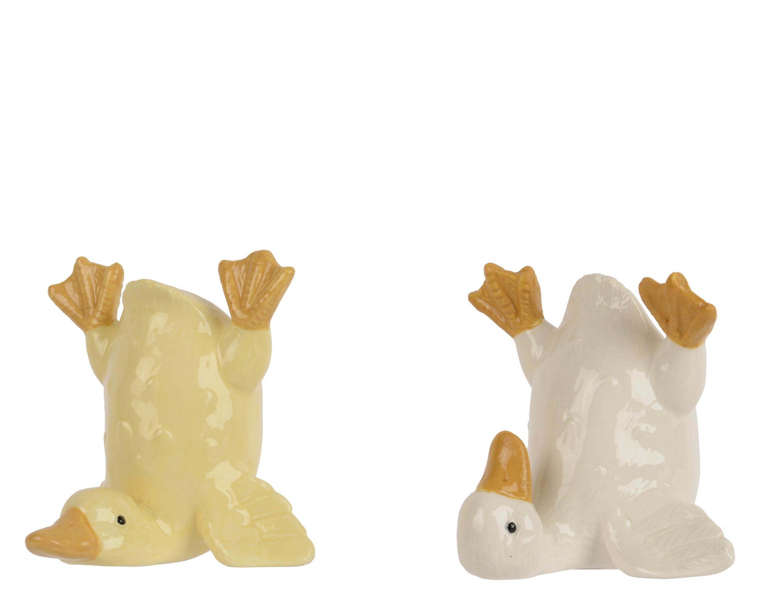 Porcelain duck ornament