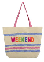 Summer bag with magnetic closure