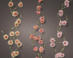 Micro LED floral string lights