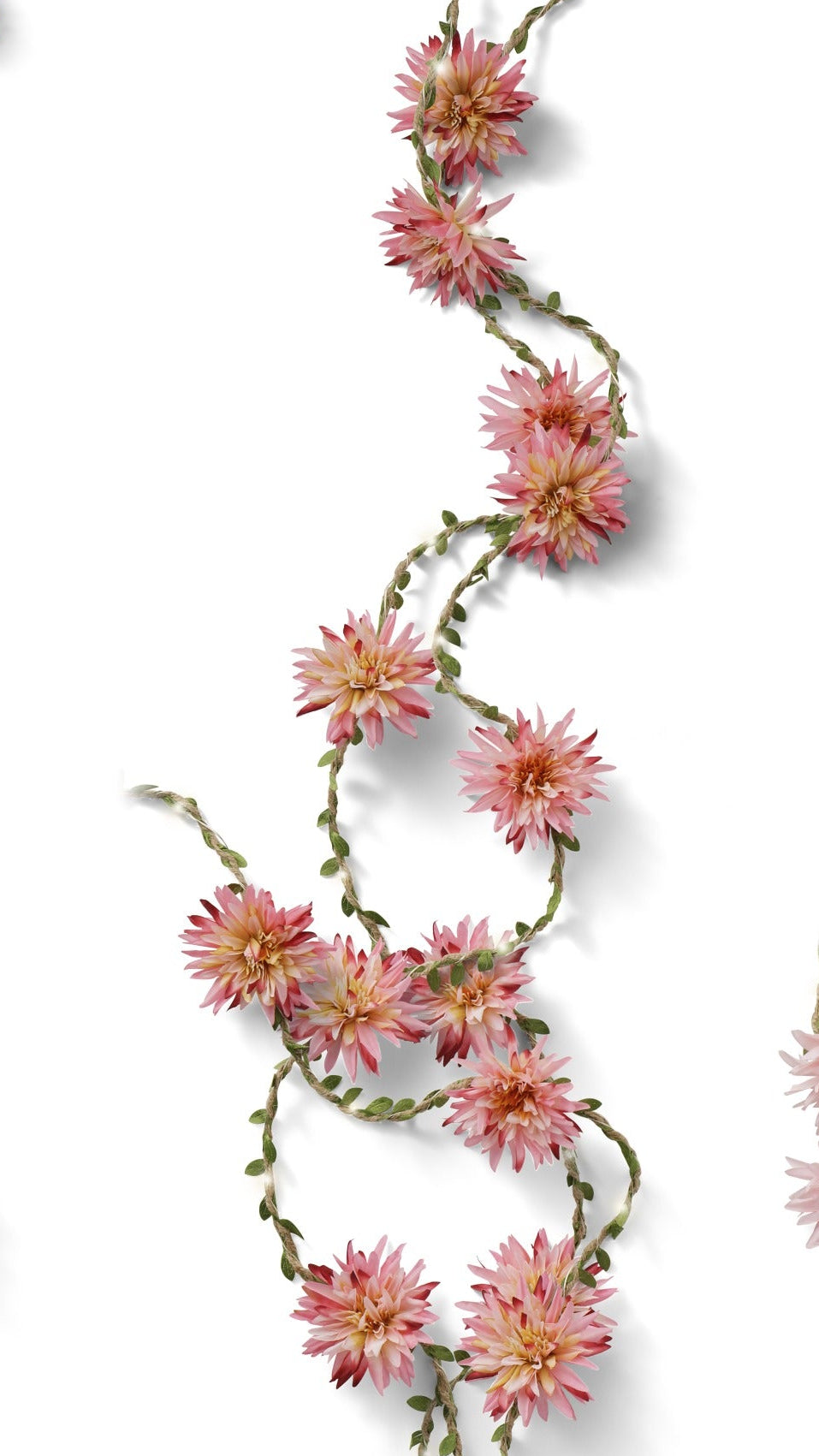 Micro LED floral string lights