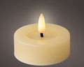 Yellow LED battery operated tealight (Set of 2)